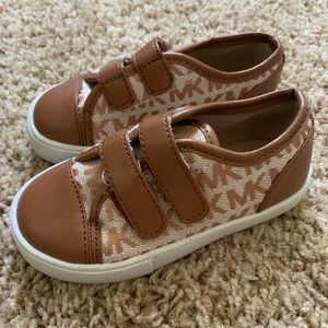 Never worn precious Michael Kors toddler shoes